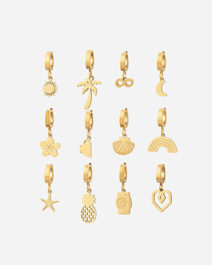 CHARM Concha Marina - Oro